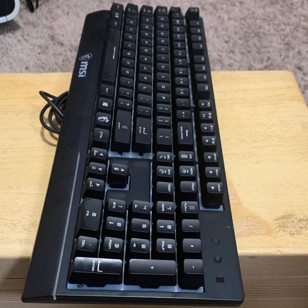 MSI Gaming Keyboard with RGB Lighting